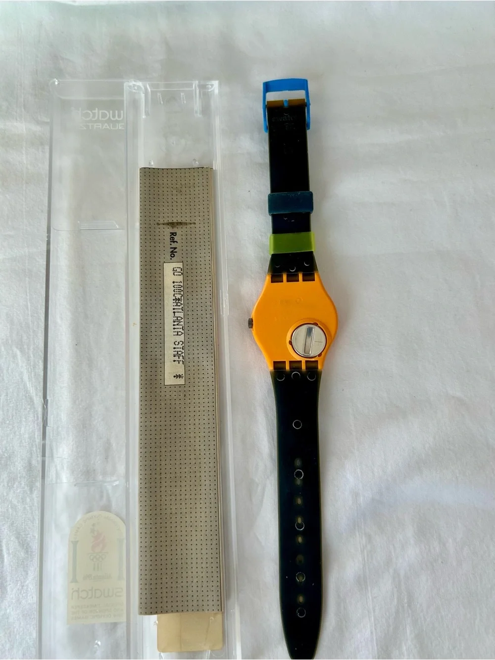 Swatch watch Unisex official 1996 Atlanta Olympics NIB